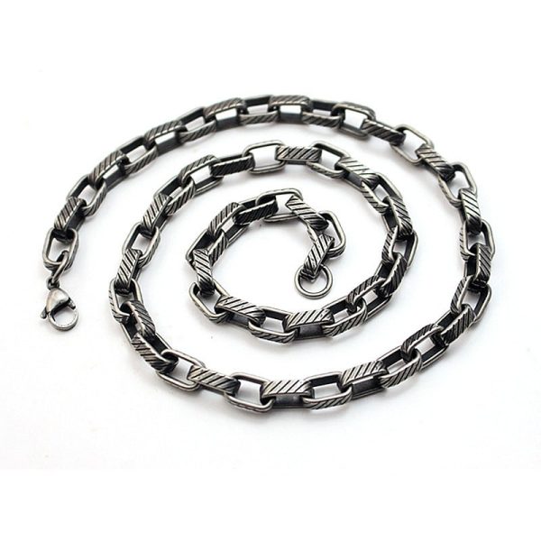 Niche Necklace Men's Vintage Necklace Clavicle Chain