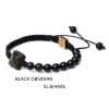Colorful Natural Stone Woven Bracelet