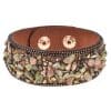 Crushed Stone Multicolor Bangle Bracelet