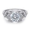 925 Sterling Silver 2 Karat Zircon Ring For Women