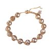 Crystal Woven Bracelet Women's Fashion High-end Simple Round