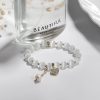 Opal Heart Lock Bracelet For Women