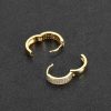 Personalized Micro-set Three Row Stud Earrings