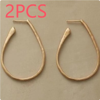 Circle Simple And Stylish Earrings Minority All-match Ear Ring