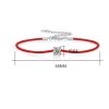 New Fashion Moissanite Rope Temperament Entry Lux Bracelet