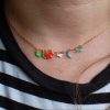 Drop Oil Color Clothes Socks Fashion Necklace Bracelet