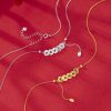 S925 Sterling Silver Mush Ice Five Emperors Coin Necklace For Women
