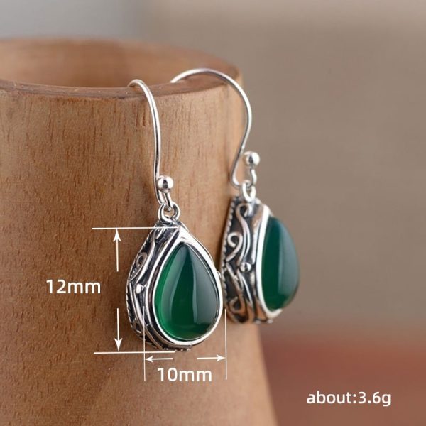 Drop-shaped Vintage Ethnic Earrings