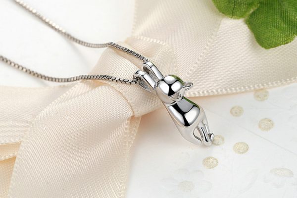 Cute Cat Jewelry Set - Ring - Ear Rings - Necklace