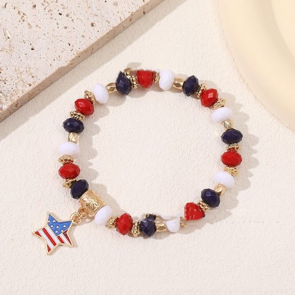 Love Five-pointed Star Crystal Bracelet