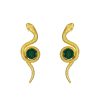 Women's Temperamental Vintage Diamond-set Snake Earrings