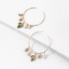 European And American Hot Style Big Circle Earrings Simple Fashion