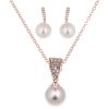 Pearl necklace set