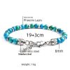 Stainless Steel Metal Adjustable Men's Bracelet