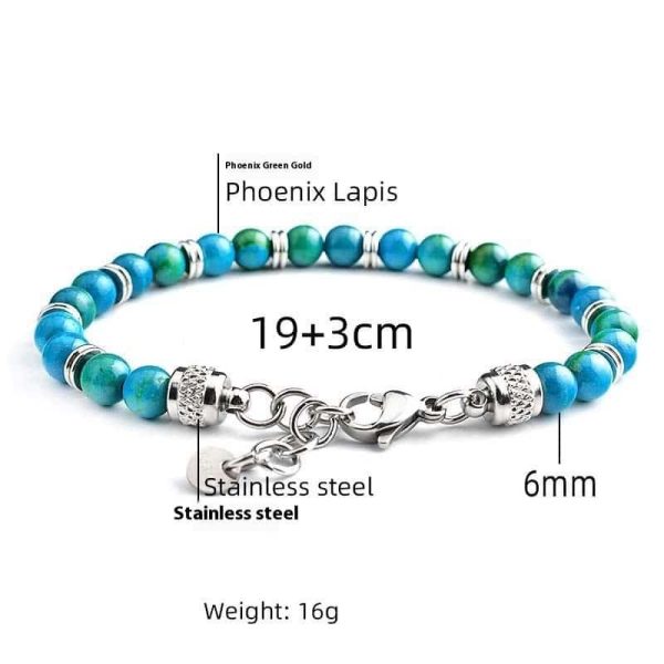 Stainless Steel Metal Adjustable Men's Bracelet