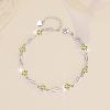 S925 Fashion Colorful Moissanite Sterling Silver Bracelet