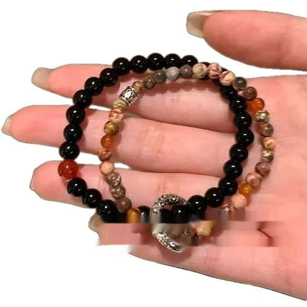 New Natural Stone Bracelet Couples Bracelet Tide