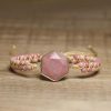 Retro Ethnic Style Natural Stone Hand Weaving Bracelet