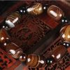A Lucky Drum Bead Buddhist Prayer Bead Bracelet
