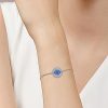 Classic Retro Eye Full Diamond Adjustable Bracelet