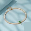 Colorful Crystals Women's Tennis Diamond Bracelet