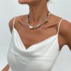 Personalized Trendy Shaped Pearl Necklace For Women