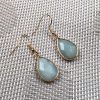 Vintage Natural Crystal Drop Earrings