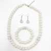 Necklace, bracelet, earring set