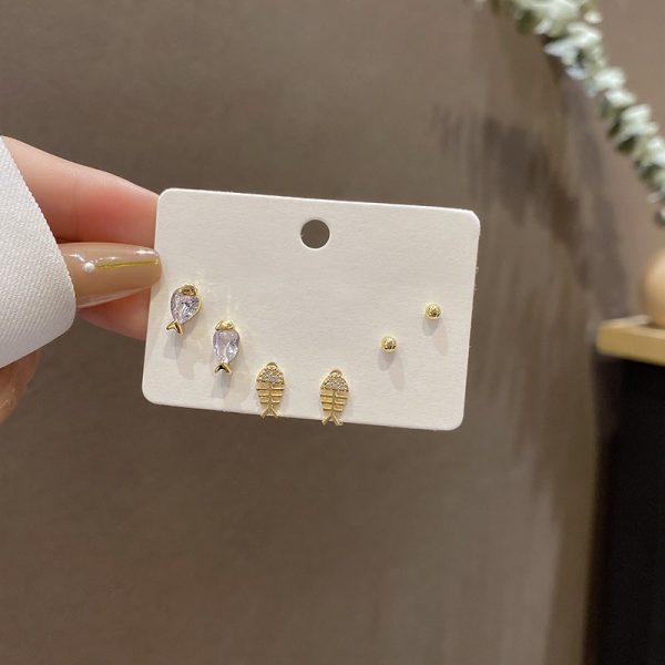 341669cf-795f-4ef1-adbd-06d4fd883844.jpg Women's Fashion Simple Silver Pin Earrings Set