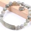 Natural Labradorite  Stone Bracelet