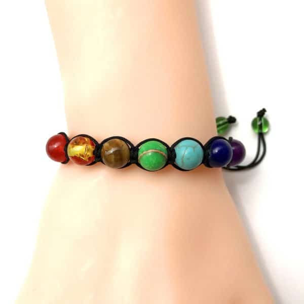 Seven-color rainbow stone