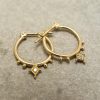 INS Style Geometric Circle Small Beads Earrings