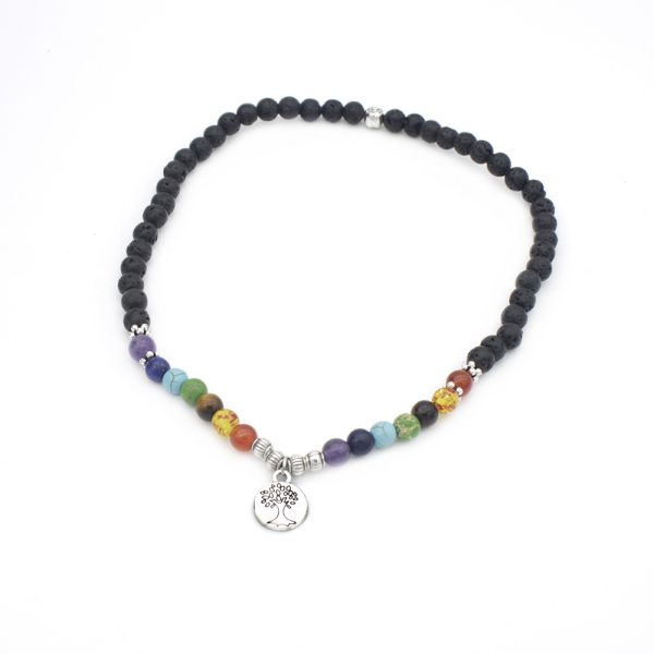 Fashion Jewelry 6MM Volcanic Stone Round Beads