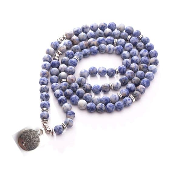 Natural blue point stone bracelet