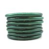 PVC Silica Gel Tube Gold Powder Bracelet