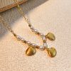 35a16196-e316-4ad3-952d-72d40919d97b.jpg Ocean Series Starfish Pearl Scallop Pendant Clavicle Chain Female