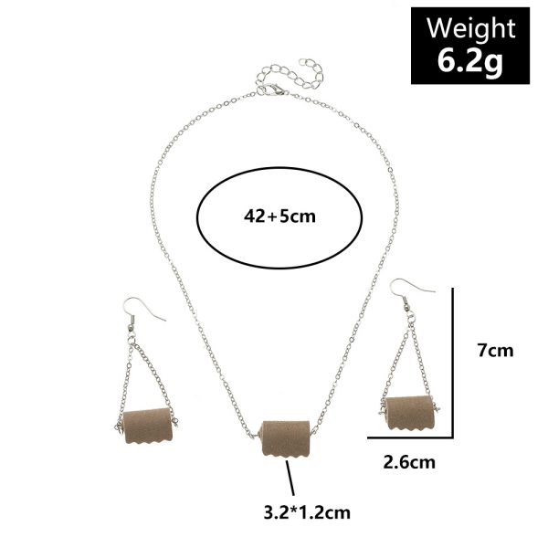 Cold Wind Simple Personality All-match Jewelry Set