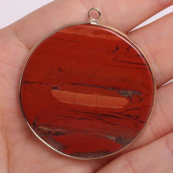 Natural Stone Semi-precious Stone Connector Original Piece Shape
