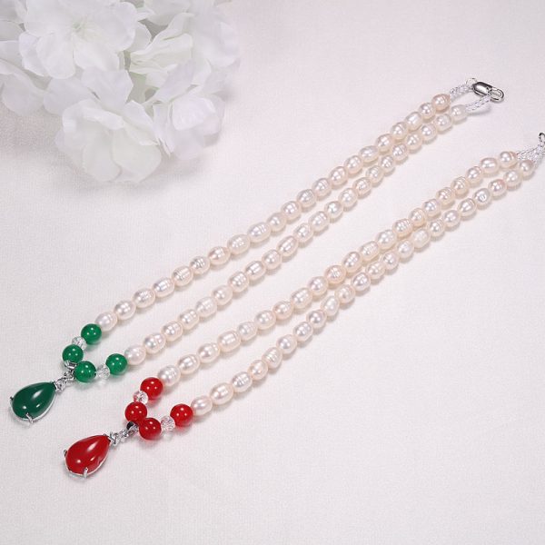 Elegant Chain Freshwater Pearl Necklace