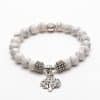 Natural lava volcanic stone bracelet