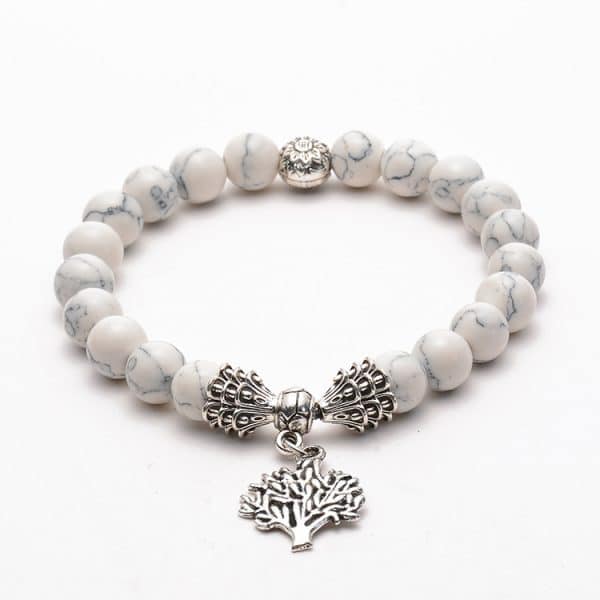 Natural lava volcanic stone bracelet