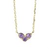 January-December Love Birthstones Necklace Niche