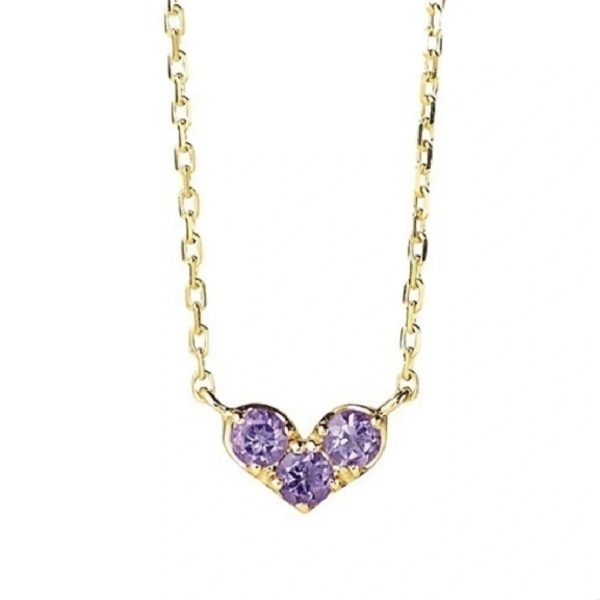 January-December Love Birthstones Necklace Niche