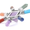 Natural crystal semi-precious stone seven chakra jewelry