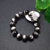 Fu Jingyuan Jewelry Silver and Stone Pixiu Bracelet