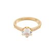 Women's S925 Sterling Silver European And American Fashion Inlaid Zircon Ring