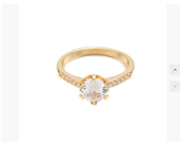 Women's S925 Sterling Silver European And American Fashion Inlaid Zircon Ring