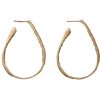 Circle Simple And Stylish Earrings Minority All-match Ear Ring