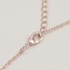 Bride Rhinestone Pearl Earrings Necklace Set Banquet Dress Jewelry