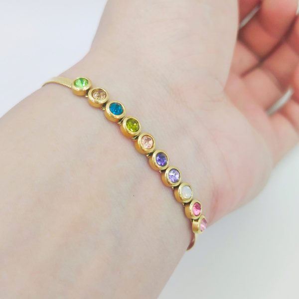 Women's European And American Simple Blade Bracelet